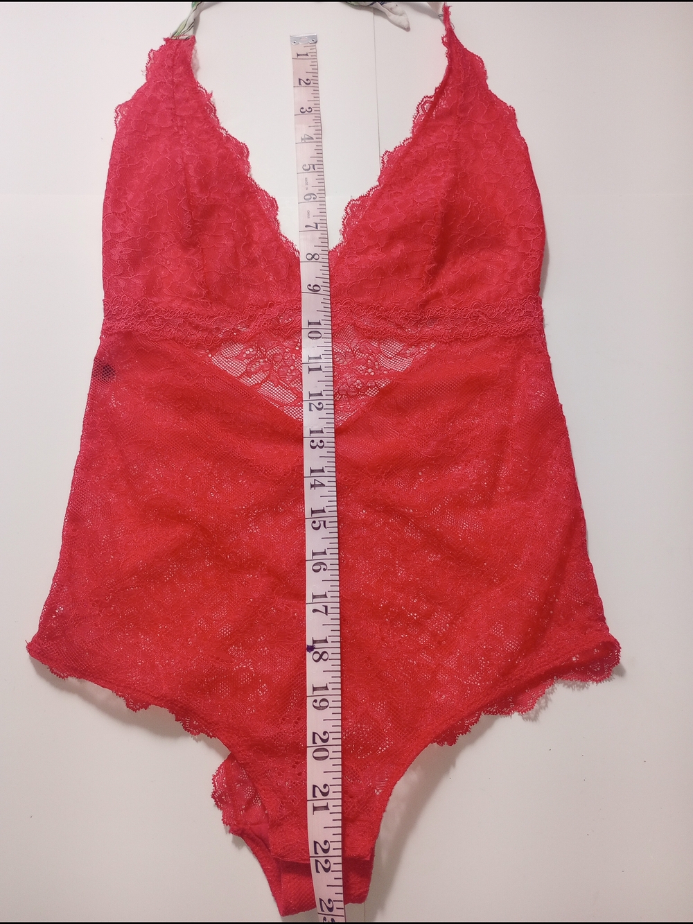 Sam Edelman Halter Lace Bodysuit, Small - Picture 11 of 12